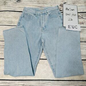 PacSun 26 dad jeans